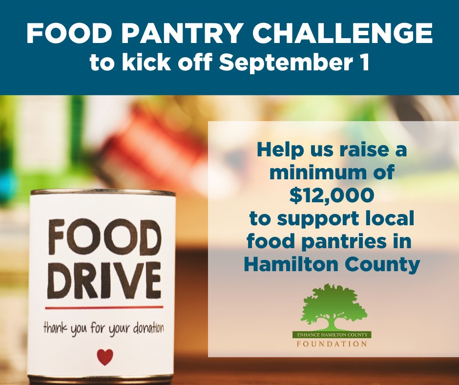 Food Pantry Challenge food pantry challenge to kick off september 1 help us raise a minimum of $12,000 to support local food pantries in hamilton county